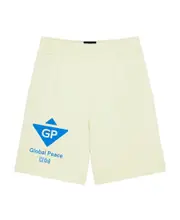 Bermuda short in soft fleece M White