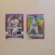 Jose Abreu Bowman #'d Card Lot (2)
