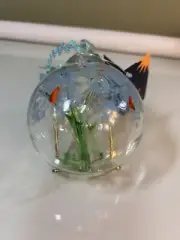 KITRAS Art Sympathy 4" Medium Glass Orb Ornament Ball