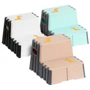 Folding Step Stool with Handle Plastic Folding Stool Toddler 2-Step Stool