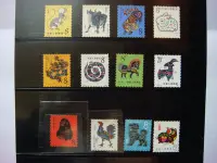 在飛比找Yahoo!奇摩拍賣優惠-大陸郵票，第一輪十二生肖。