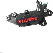 Brembo P4-40C Axial 4P Caliper Right 40mm Black/Red Logo 20.5165.88