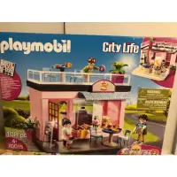 在飛比找蝦皮購物優惠-Playmobil 摩比 70015 粉紅露天咖啡廳 開店 