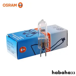 歐司朗OSRAM HLX 64640 64642 24V 150W三豐投影儀手術無影燈燈泡habaha33