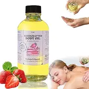 Coconut Cream Pie Body Oil, Handcrafted Body Oil Coconut Cream Pie, Vanilla Body Oil, Body Juice Oil Vanilla, Moisturizing Body Oil Vanilla, Body Juice Oil Vanilla Cream, Hand Crafted Body Oil (B)