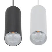 Star-180 LED Pendant Light in Black or White
