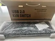 NEW 8 Port USB KVM VGA Switch with 8 Set Cable For Mouse Keyboard Monitor PC