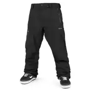 VOLCOM Mens 2024 Snowboard Snow - "L GORE-TEX" PANTS - Black