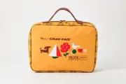 SAKURA Cray-pas Multi Pouch Zip Orange Japan 2025 New PSL