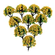 DIY Model Trees Diorama Miniature Railroad Scenery Supplies Decoration