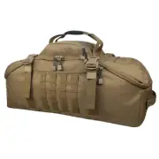 Tactical Camping Backpack a€" Hiking Travel Rucksack for Men (XL Brown)
