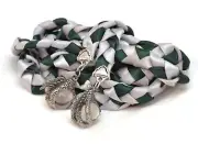 Divinity Braid Silver Hunter Dragon Claw Wedding Handfasting V4 Cord