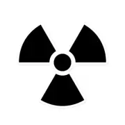 New Vinyl Sticker Radiation Radioactive Atomic Uranium Danger Warning Nuclear