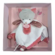 Doudou Et Compagnie Paris Soft Plush Kitty Cat Security Blanket Baby Lovey - New