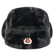 Soviet CCCP Badge Ushanka Men&Women Bomber Hats Army Pilot Trapper Hat Caps Nice