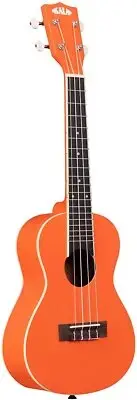 Kala Candy Shoppe Collection So Orange Concert Ukulele, KA-CANDY-ORG