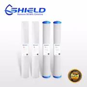 20" x 2.5" Whole House Water Filter Replacement Sediment Carbon Cartridges