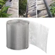 Gutter Cover Aluminum 2mm Fine Mesh Downspout Mesh for Eaves Pipeline Home