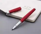 Brilliant Red Color Parker IM Series Rollerball Pen 0.5mm Black Ink Refill