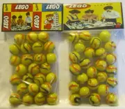 2 Bags Of Lego System Childs Toy Promo Marbles