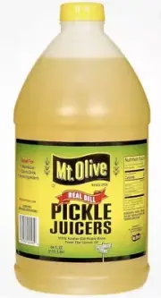 Mt. Olive Pickle Juice 100% Kosher Dill Pickle Brine, 64 Ounce Bottle