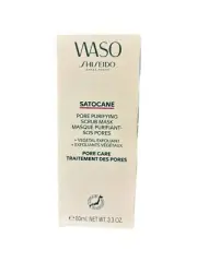 SHISEIDO WASO Satocane Pore Purifying Scrub Mask 3.3oz New In Box