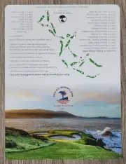 Unused 2023 US Women's Open Pebble Beach Scorecard NEW