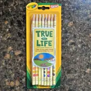 2007 Crayola Hallmark True To Life, Tri-Color Tips Colored Pencils, 8 pack