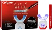 Colgate Optic White Pro Series At Home Teeth Whitening Kit, LED Device and Te...
