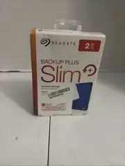 Seagate Backup Plus Slim+ USB 3.0 2TB External Hard Drive HDD SEALED