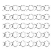 30Pcs 30mm/1.18inch Double Wire Spring Hose Clamp, Adjustable Spring Clips