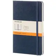 Moleskine Hardcover Ruled Large Notebook 240pg Blue