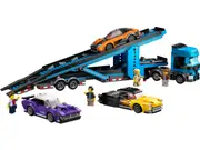 [LEGO] Car Transporter Truck with Sports Cars