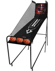 Basketball Arcade Game Shooting Machine in Black
