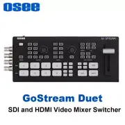 OSEE GoStream Duet SDI HDMI Multi Camera Video Mixer Switcher for Live Streaming