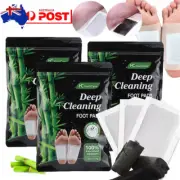 30PCS Foot Patches Detox Foot Pads to Remove Toxins Deep Cleansing Natural Plant