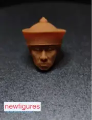 1/12 1/18 1/24 Ancient Hat Man Head Sculpt For 3.75" 6" Male Action Figure Body