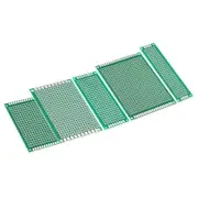 PCB Board Circuit, 25 Pcs Prototype Perfboard Solder Boards, Green