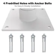 Flagpole Base Dock Deck Mount Umbrella Stand Windsock Base Outdoor Yard