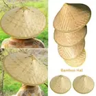 Weave Straw Bamboo Hat Bamboo Rattan Tourist Hat Versatile Sunshade Hat Women