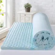 Swirl Gel Cooling Memory Foam Mattress Topper Matress Pad Certipur-Us Certified