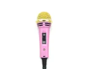 Mini Wired Dynamic Microphone w/Stand Karaoke Podcast 3.5mm Jack MG308
