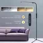 Led Floor Lamp For Living Room Indoor Lighting Stand Adjustable Gooseneck Dimmer