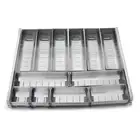 Cutlery Tray Insert Cabinet Kitchen Drawer Storage Organiser Stainless Steel