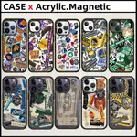 CASETIFY【NBA TEAM HARRY】亞克力磁性外殼適用於 IPHONE 15 PRO MAX 15 PLUS