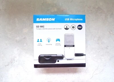 Samson GO MIC Portable USB Microphone with Software