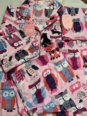 BNWT PETER ALEXANDER LADIES OWL FLANNELETTE PYJAMA SET SIZE L