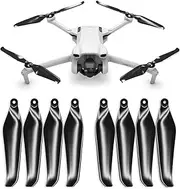 Master Airscrew Stealth Propellers for DJI Mini 3 - Black, 4 propellers in Set