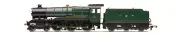 Hornby R30376 OO Gauge RailRoad GWR, Class 1000, 'County of Merioneth' Train Pac