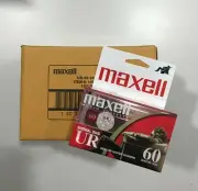 Maxell UR60 Tape Audio Recording Cassette Tapes 60 min (50 PACK) NEW Normal Bias